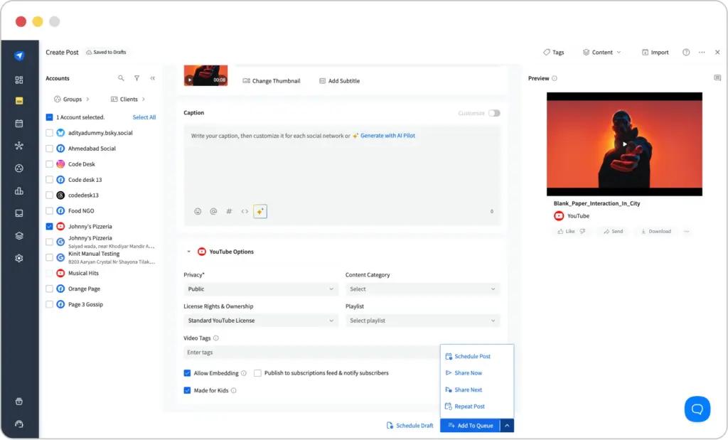Schedul You Video Schedul You Video
