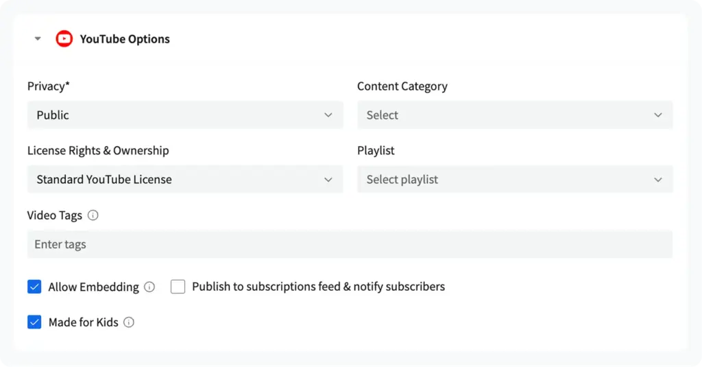 Video Tags Video Tags