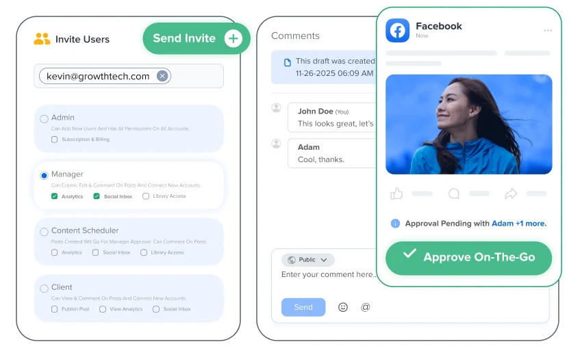 Work with your team, delight your clients