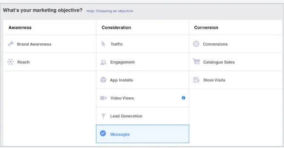 Choose the Right Facebook Ad Type in ad setting Choose the Right Facebook Ad Type in ad setting
