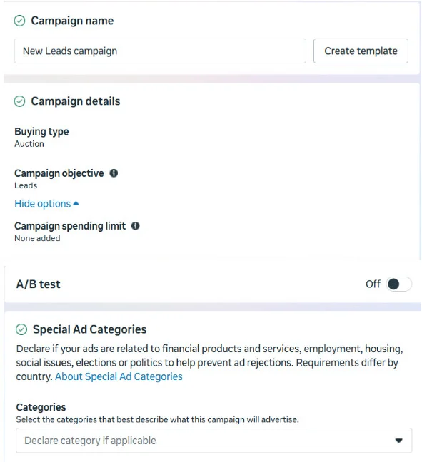 Name Your Campaign and Set A/B Testing Name Your Campaign and Set A/B Testing