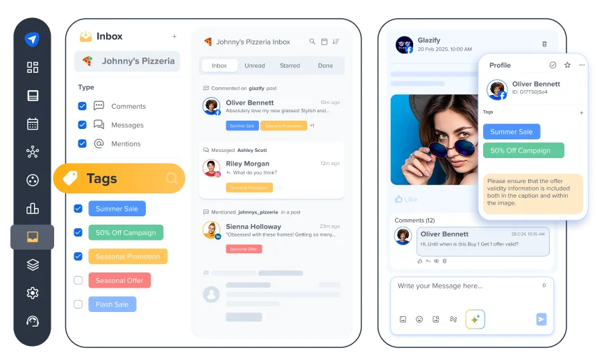 Sparen Sie Zeit mit intelligenter Organisation Ihrer Konversationen Sparen Sie Zeit mit intelligenter Organisation Ihrer Konversationen