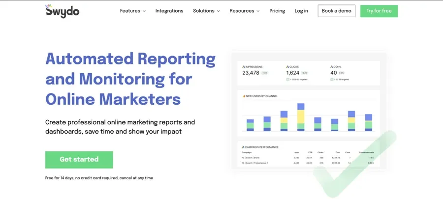 Swydo, a tool that help agencies automate their PPC campaigns Swydo, a tool that help agencies automate their PPC campaigns