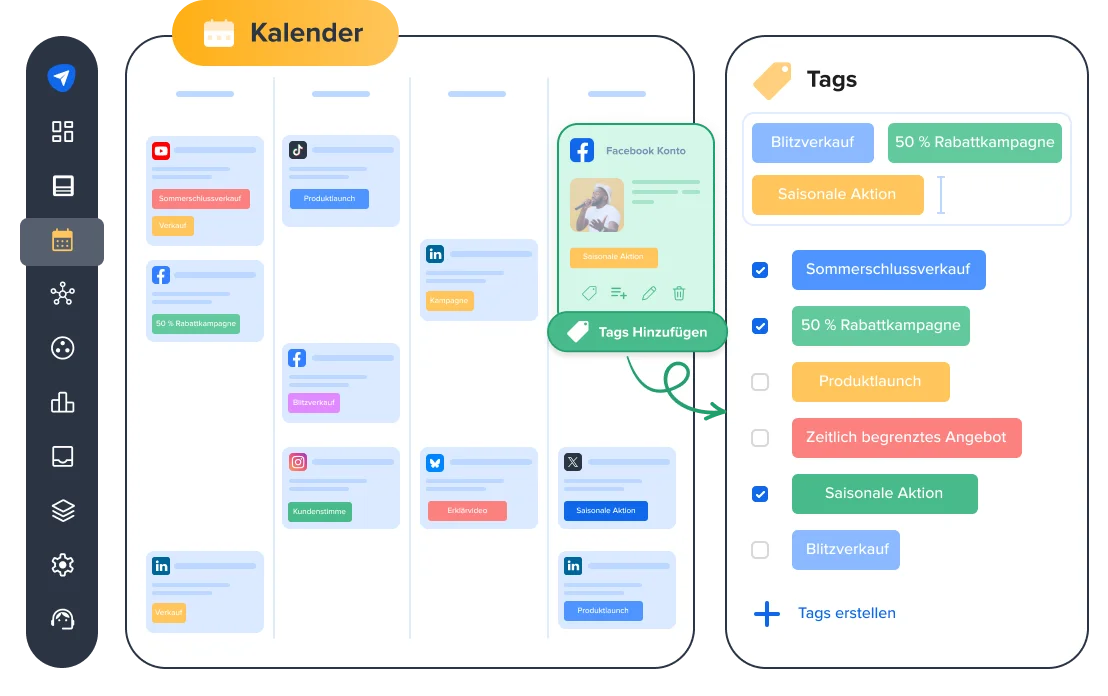 Organisieren Sie Ihre Beiträge mühelos mit Tags