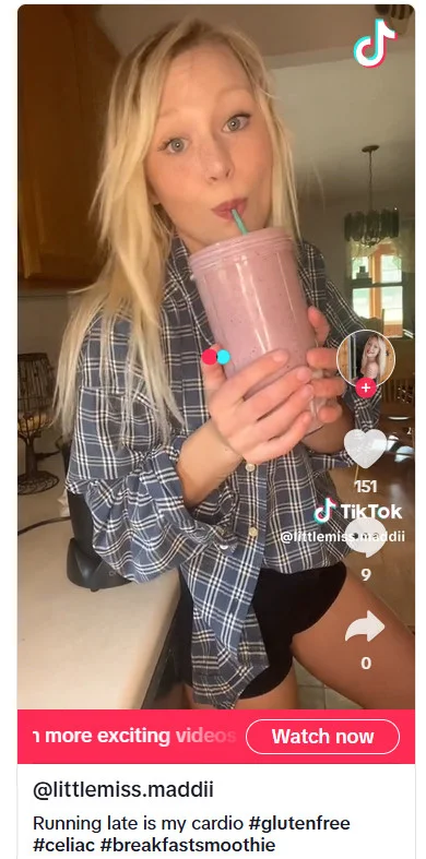 TikTok post caption example TikTok post caption example