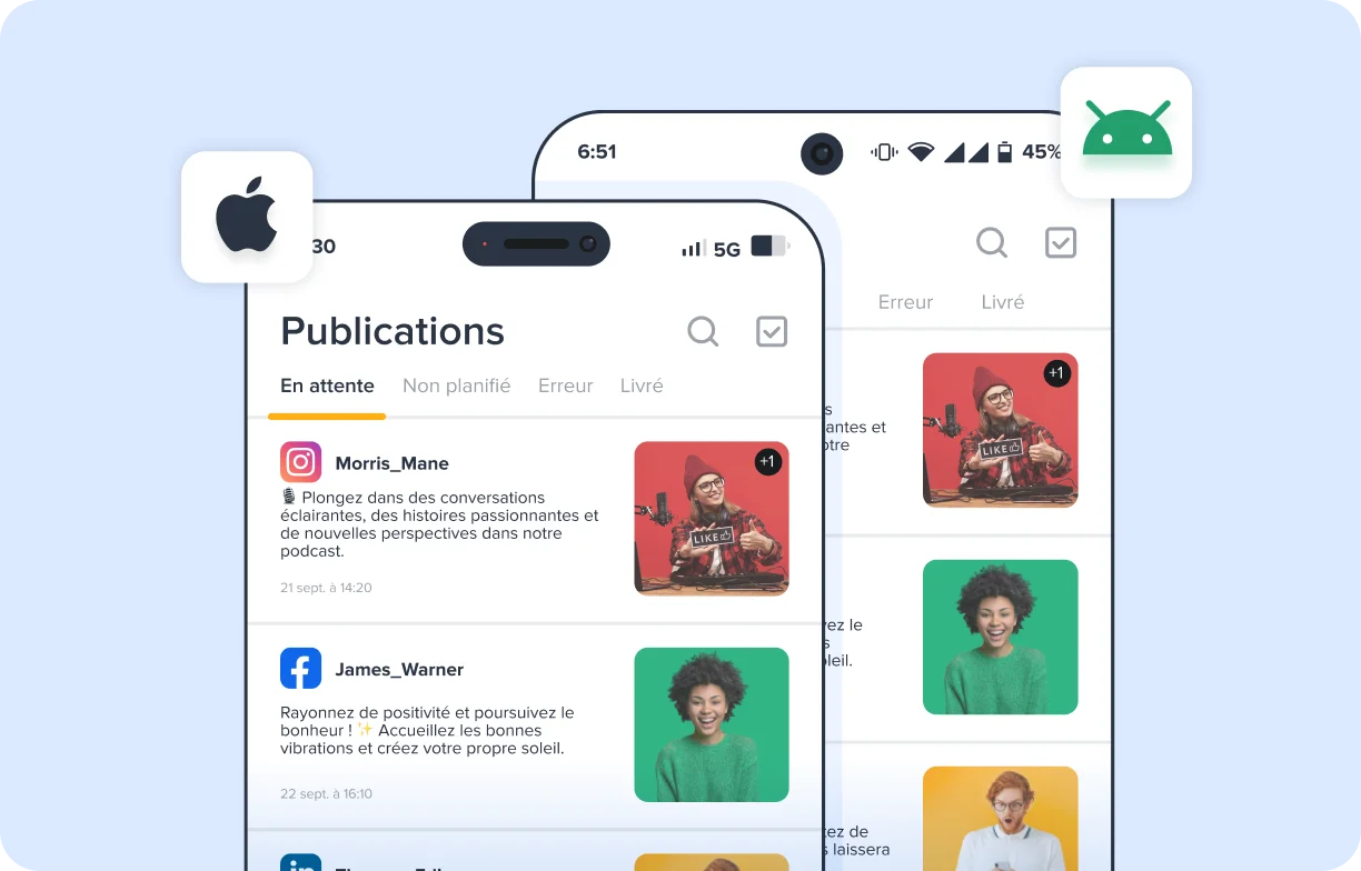 Application mobile