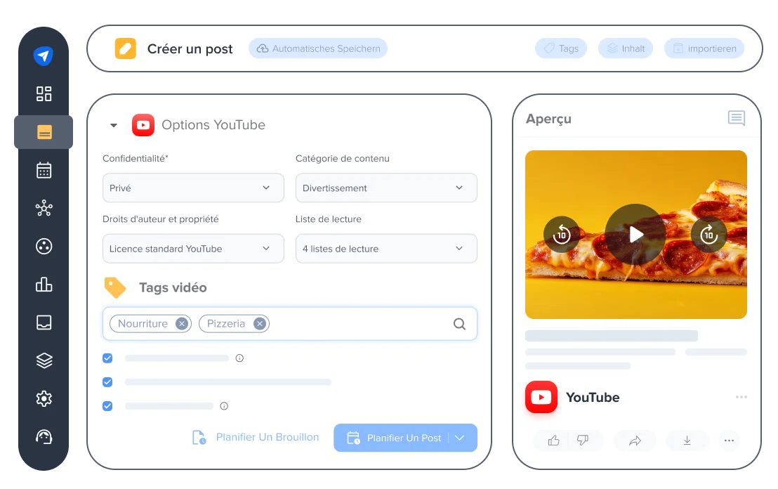 Youtube Scheduler : Outil de programmation pour automatiser le contenu ...