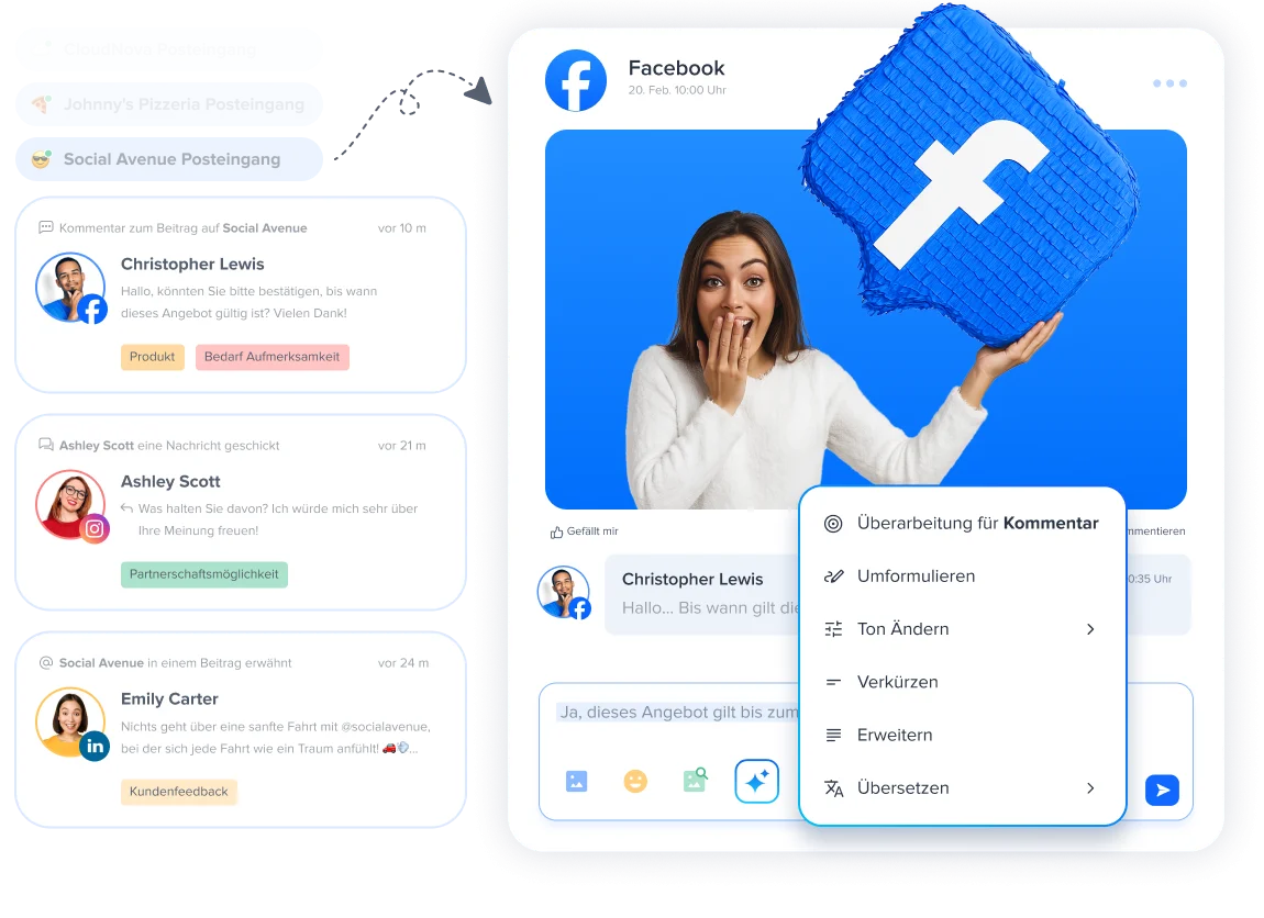 Bleiben Sie immer mit Ihrem Facebook-Publikum in Verbindung