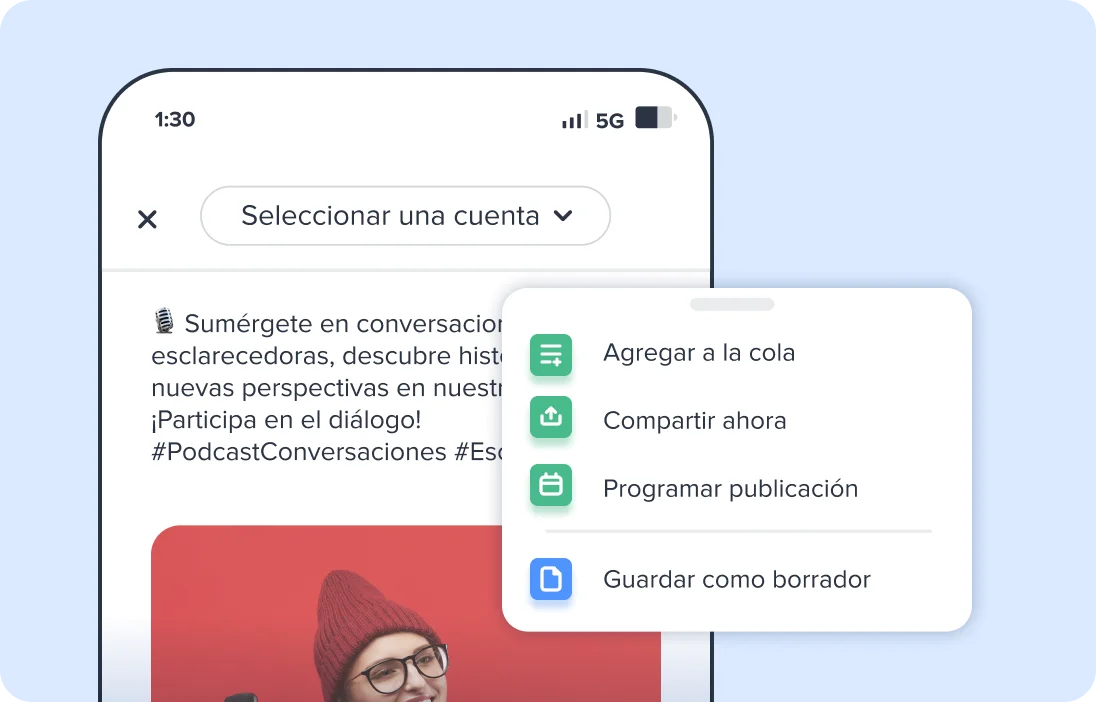 Creación de contenidos en cualquier lugar