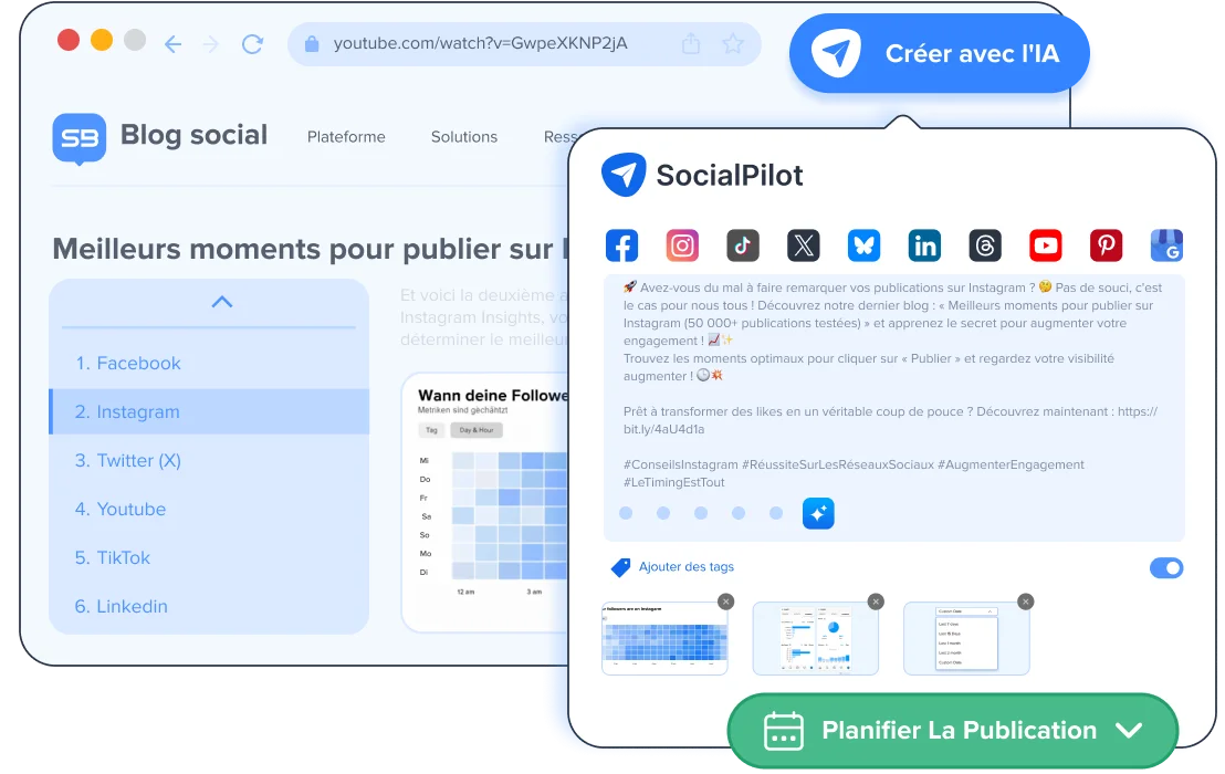 Créez en un clin d'œil des messages instantanés sur les médias sociaux à partir de n'importe quel contenu Web Créez en un clin d'œil des messages instantanés sur les médias sociaux à partir de n'importe quel contenu Web