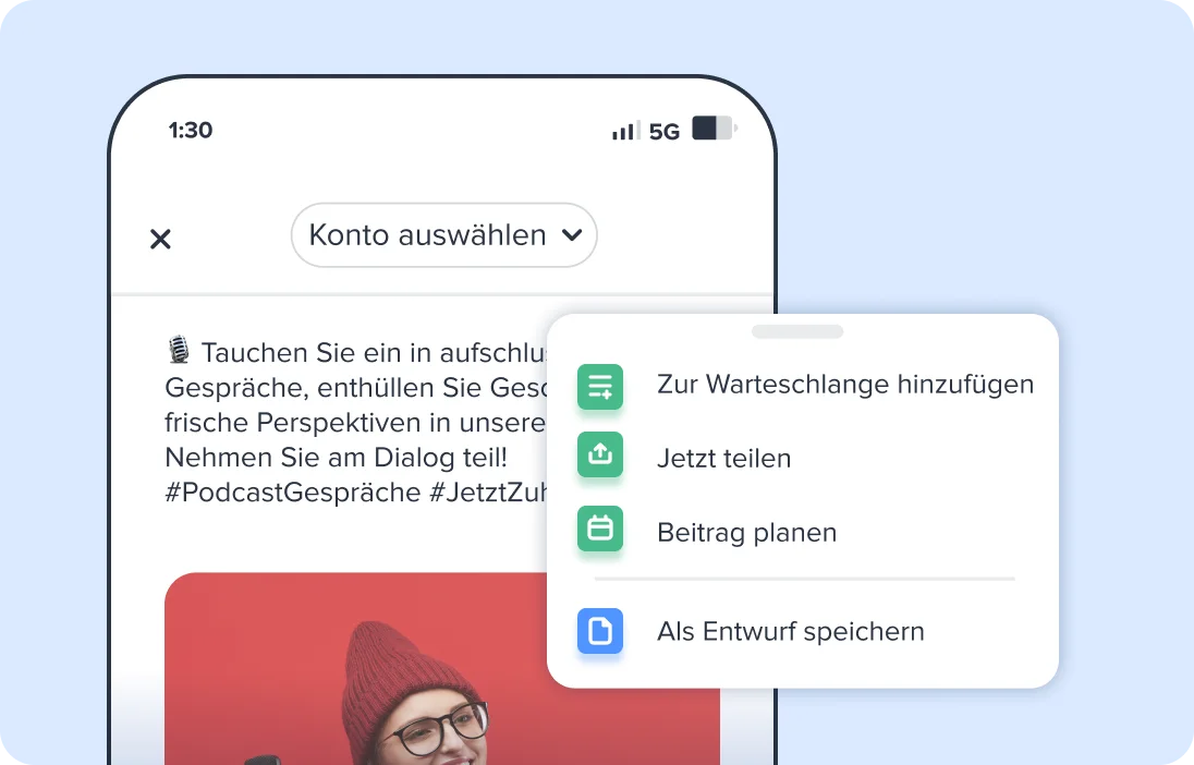 Erstellung von Inhalten an jedem Ort