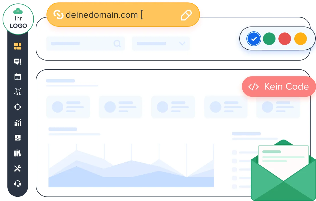 Erzielen Sie wiederkehrende Umsätze durch den Wiederverkauf einer bewährten Plattform Erzielen Sie wiederkehrende Umsätze durch den Wiederverkauf einer bewährten Plattform