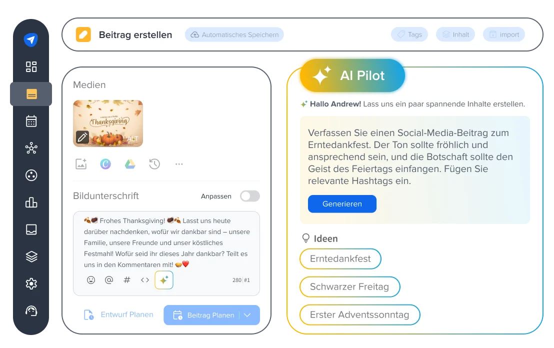 Holen Sie sich neue Ideen für saisonale und kulturelle Trends