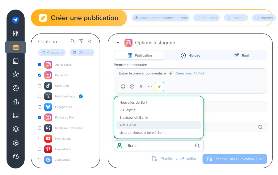 Intégrer les informations de localisation Intégrer les informations de localisation