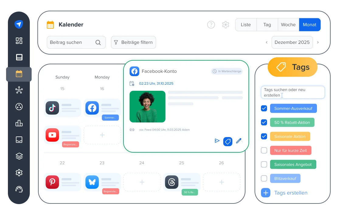 Kampagnen mühelos visualisieren und planen