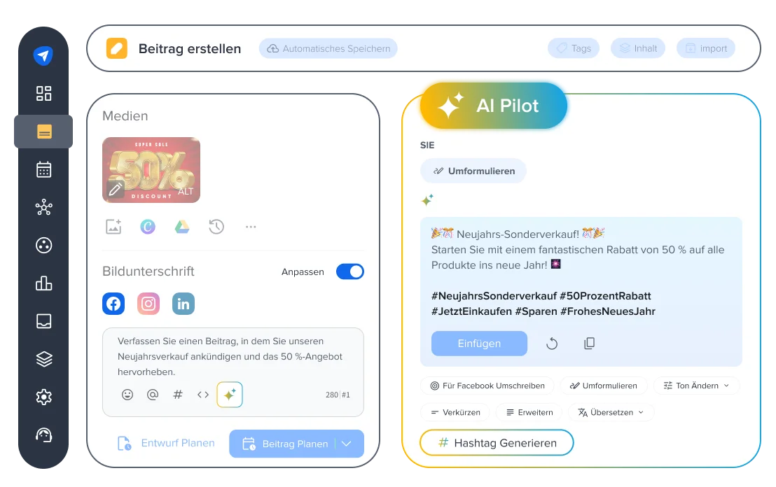 Mit relevanten Hashtags häufiger entdeckt werden