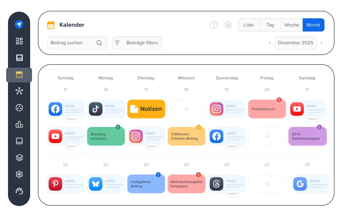 Nahtlose Kampagnenplanung und -durchführung sicherstellen