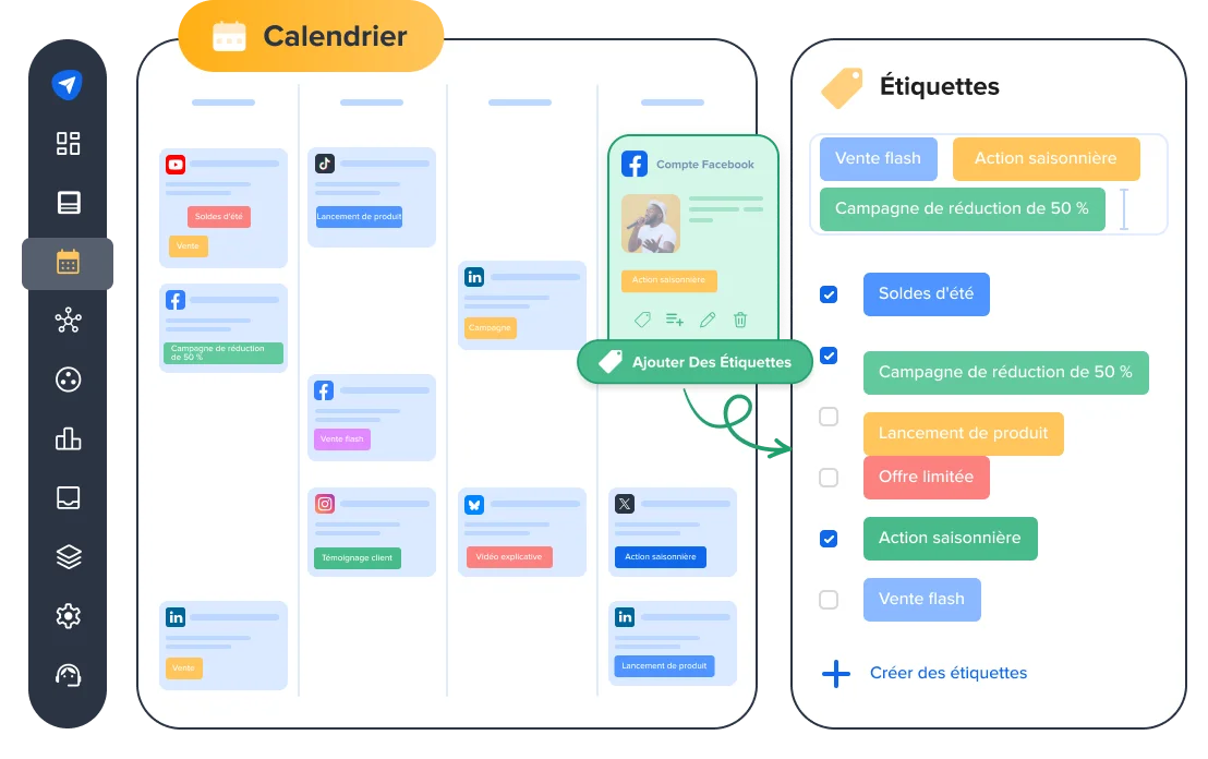 Organisez vos articles sans effort grâce aux étiquettes