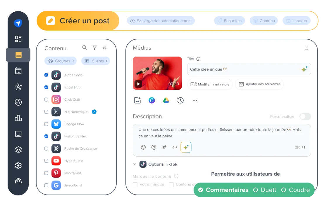 Personnaliser l'interaction avec le public