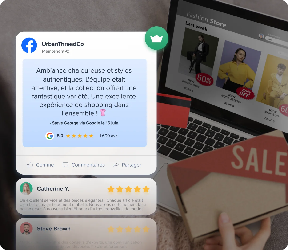 Présenter les Review de manière transparente sur tous les canaux