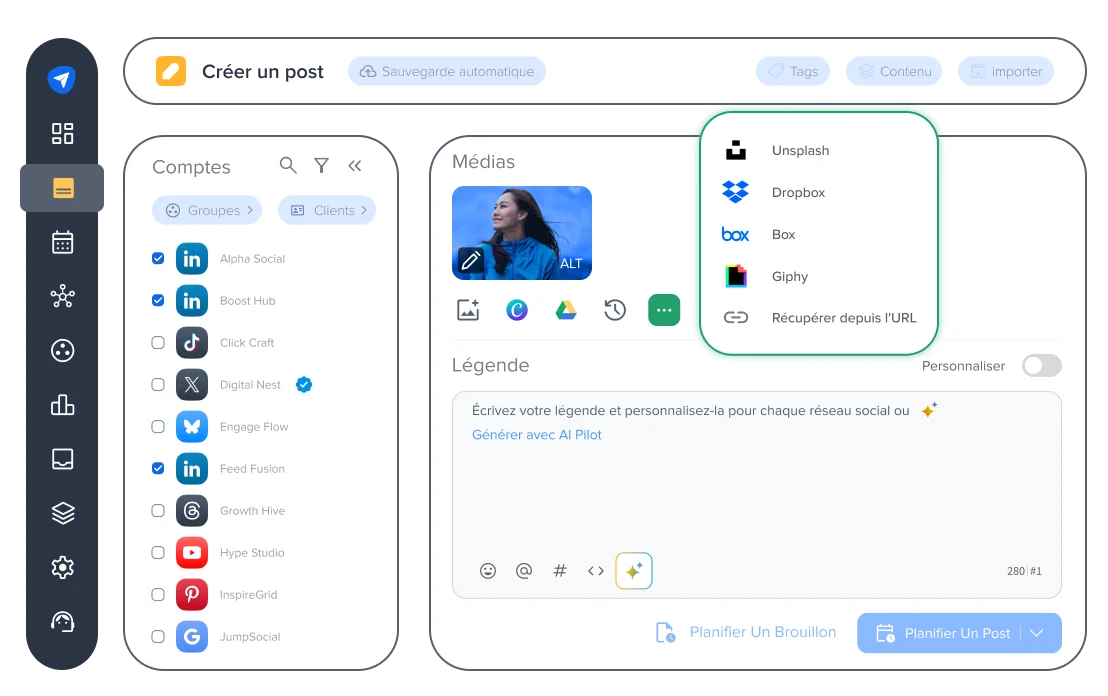 Publication de documents sur LinkedIn