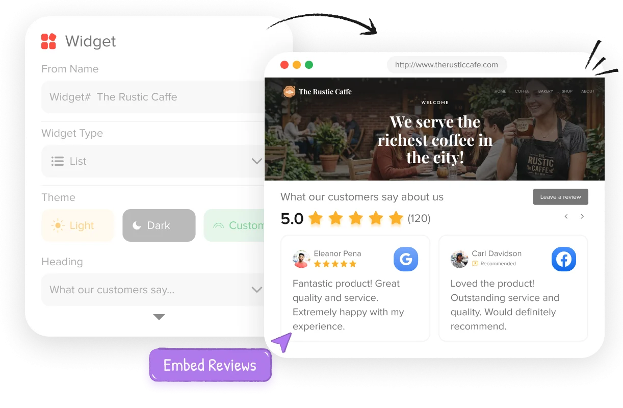 Turn Reviews into Social Proof