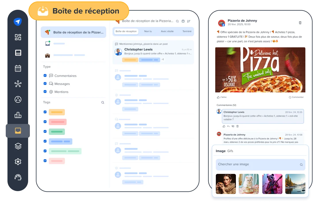 Rompre la monotonie des réponses textuelles avec des éléments visuels Rompre la monotonie des réponses textuelles avec des éléments visuels