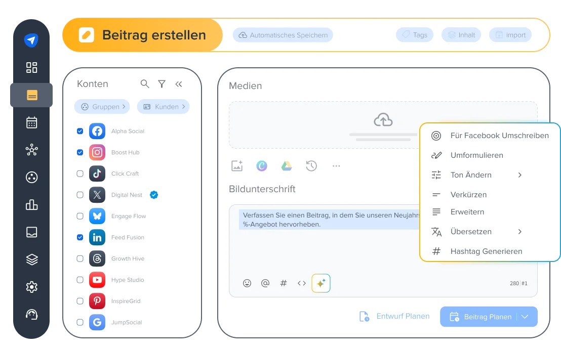 Zuverlässig klare, fehlerfreie Inhalte veröffentlichen