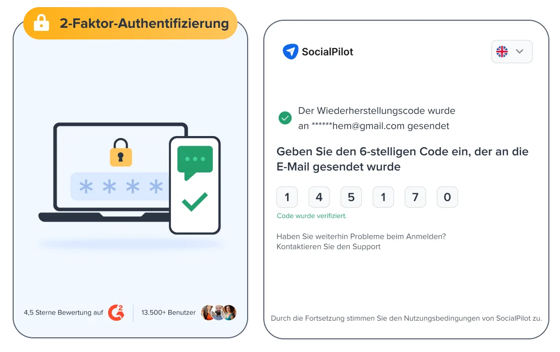 Zwei-Faktoren-Authentifizierung