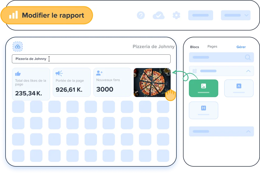 des données et des récits percutants grâce aux rapports avancés