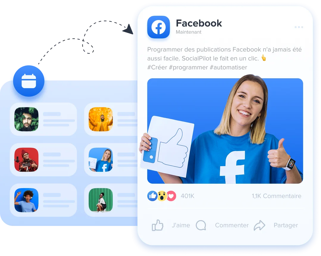 planificateur facebook