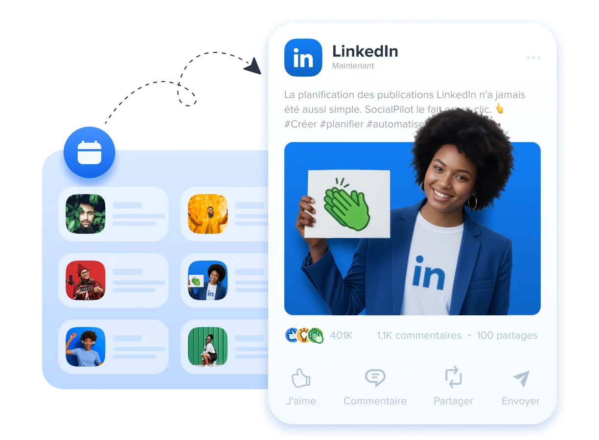planificateur linkedin