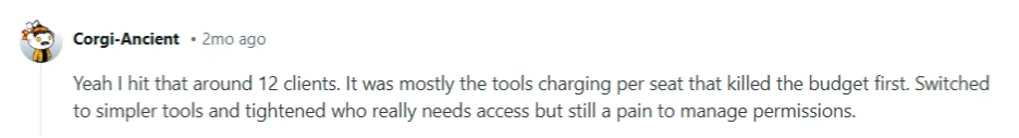 An agency owner sharing how they growth and margin limit was reach at 12 clients only An agency owner sharing how they growth and margin limit was reach at 12 clients only