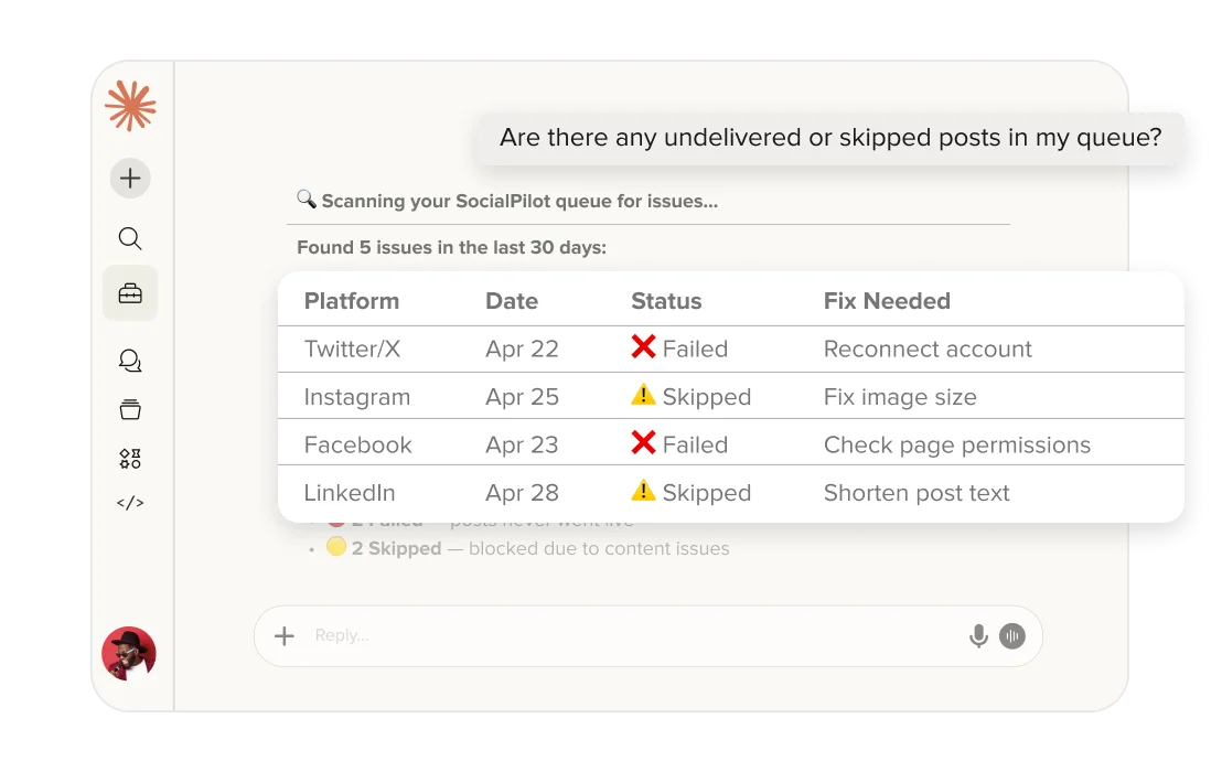 Catch Missed Posts Before They Disrupt Your Plan Catch Missed Posts Before They Disrupt Your Plan