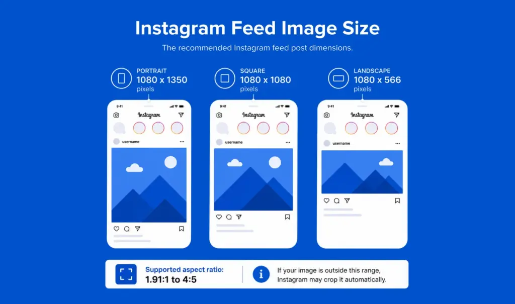 Instagram Posts Feed Image Size