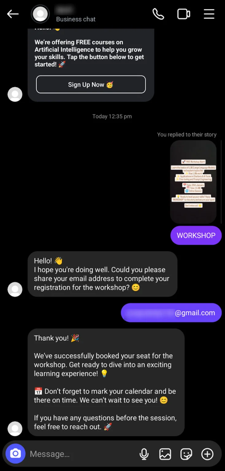 Instagram Stories Reply Automation Instagram Stories Reply Automation