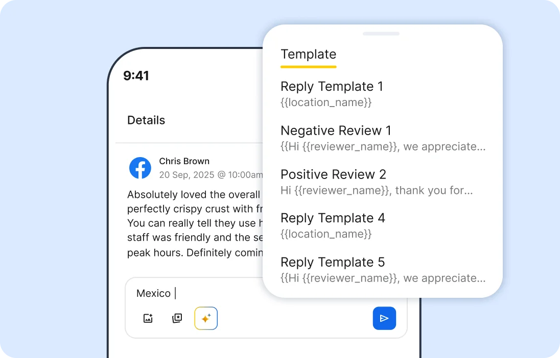 Respond Quickly With Flexible Reply Options Respond Quickly With Flexible Reply Options