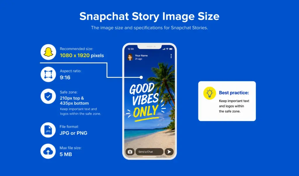 Snapchat Story Image Size