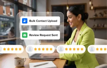 collect customer reviews faster with bulk quick review requests from SocialPilot Reviews
