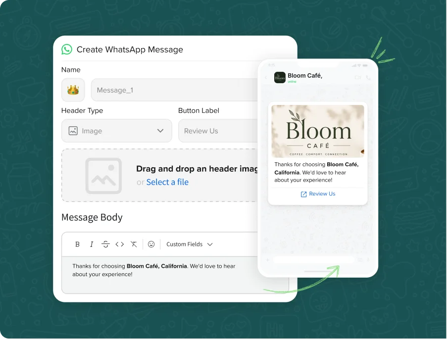 Launch Your First Message in Minutes