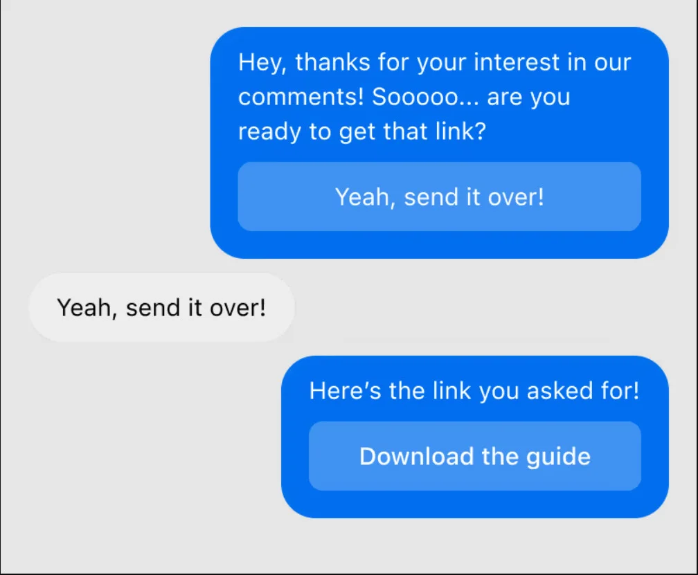 How Inro's automated DM looks How Inro's automated DM looks