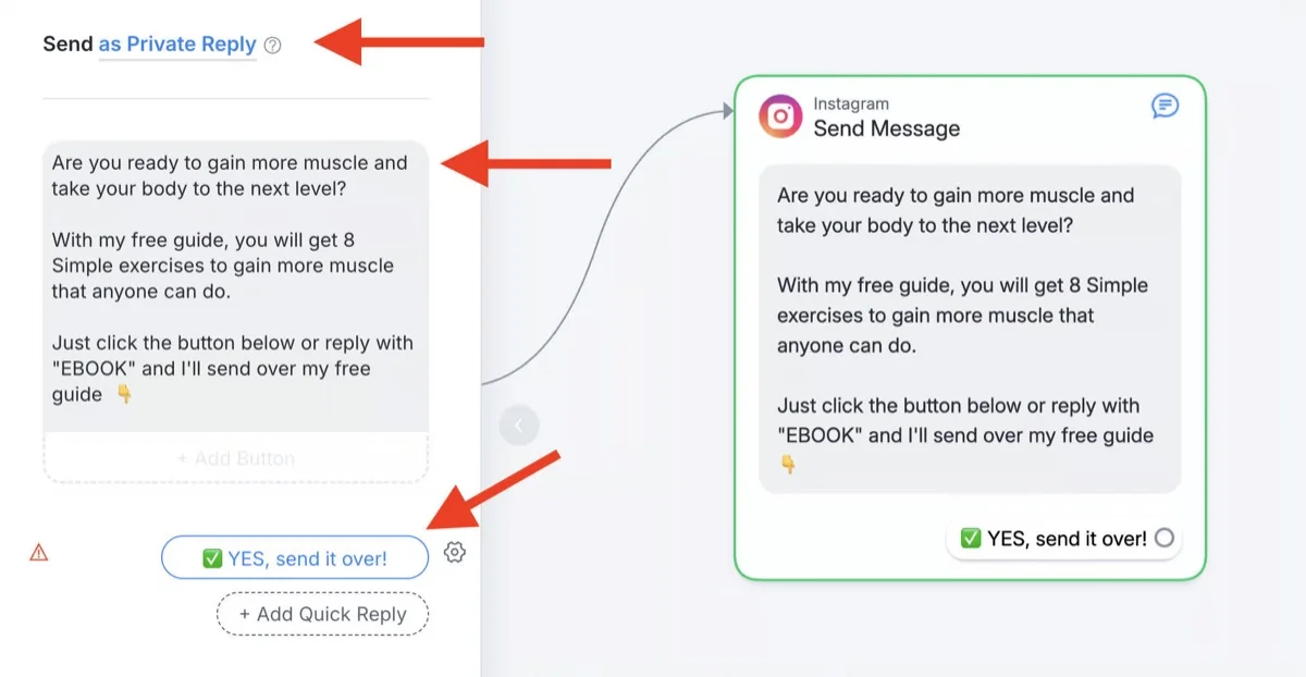 Writing the DM that delivers what the post promised Writing the DM that delivers what the post promised