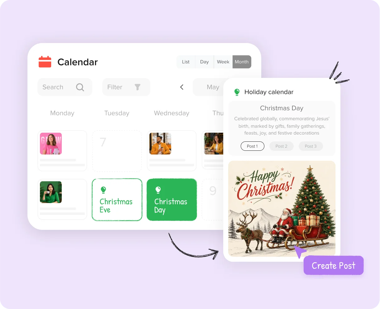 Don't Miss Content Planning on Special Days Don't Miss Content Planning on Special Days