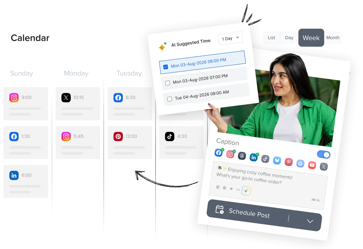 Schedule a Week of Content in Minutes