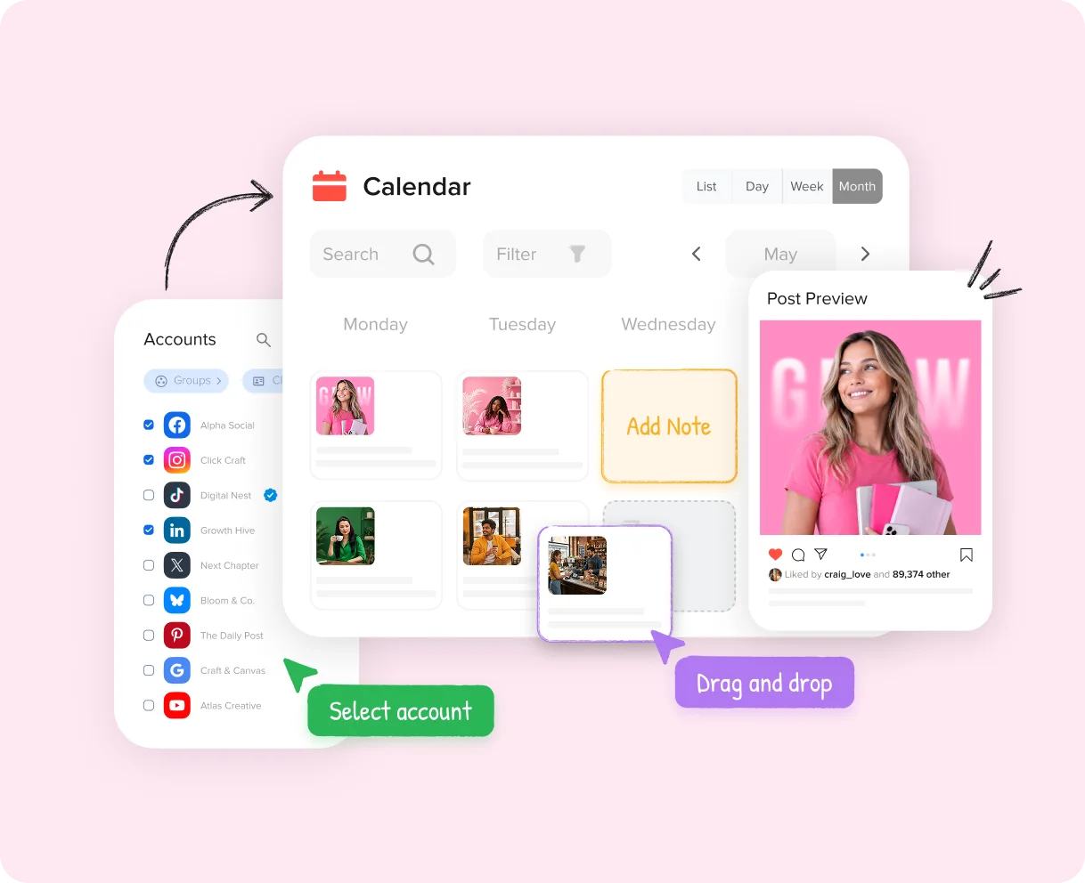 See your posts in one place