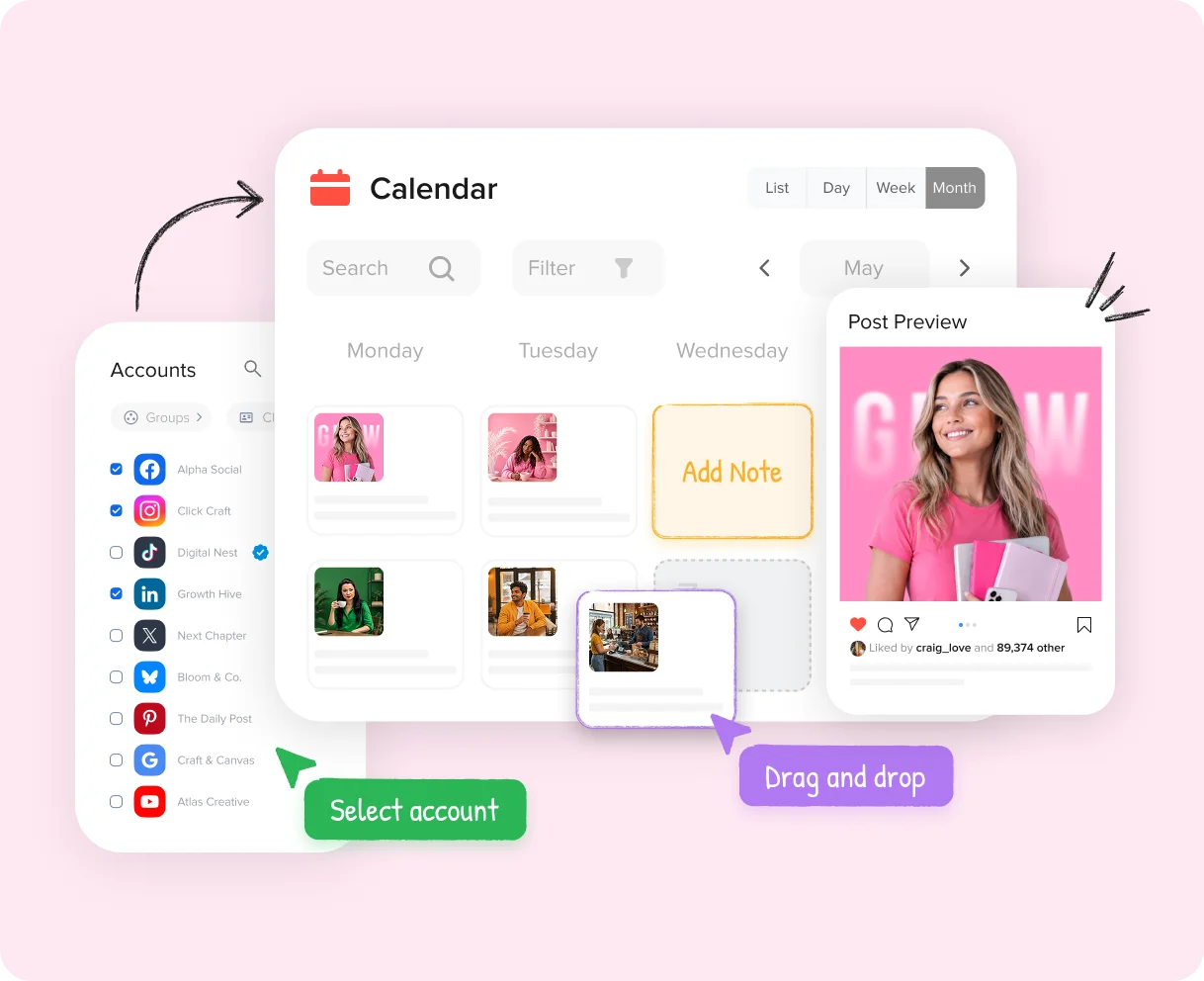 See your posts in one place