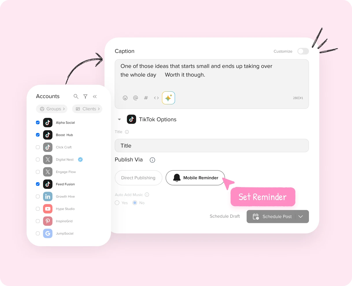 Gestion du contenu TikTok Gestion du contenu TikTok