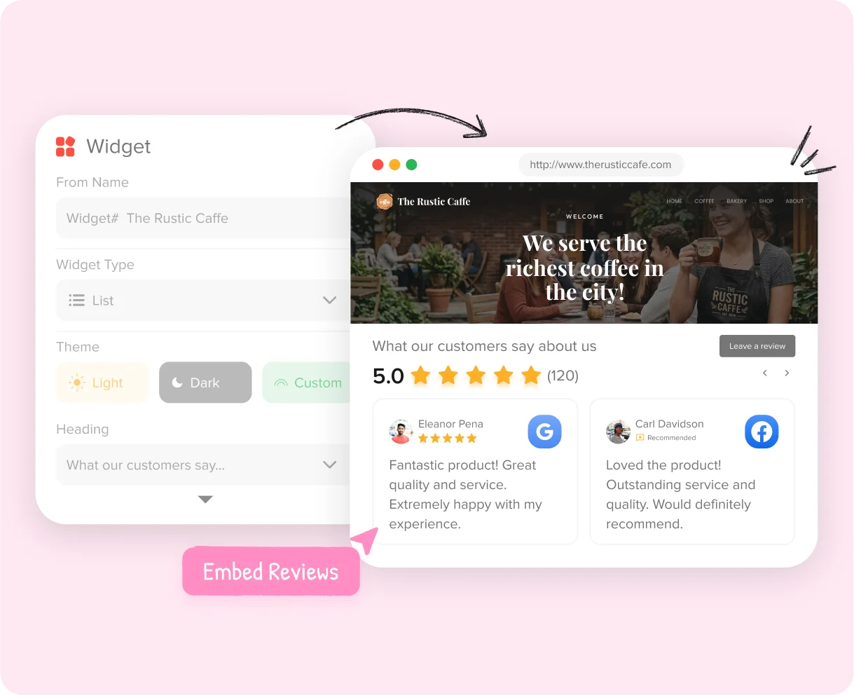 Turn Reviews into Social Proof