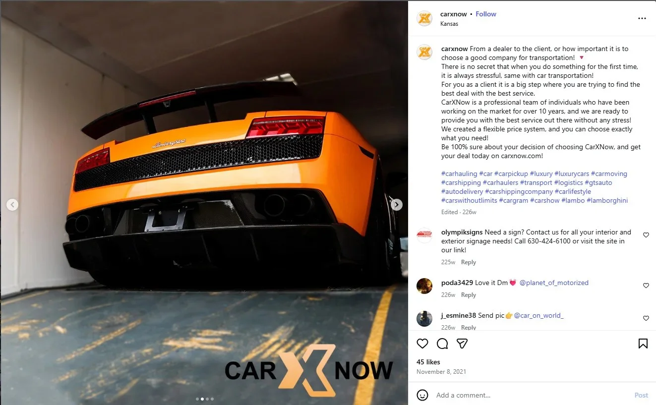 A car delivery photo by CarXNow A car delivery photo by CarXNow