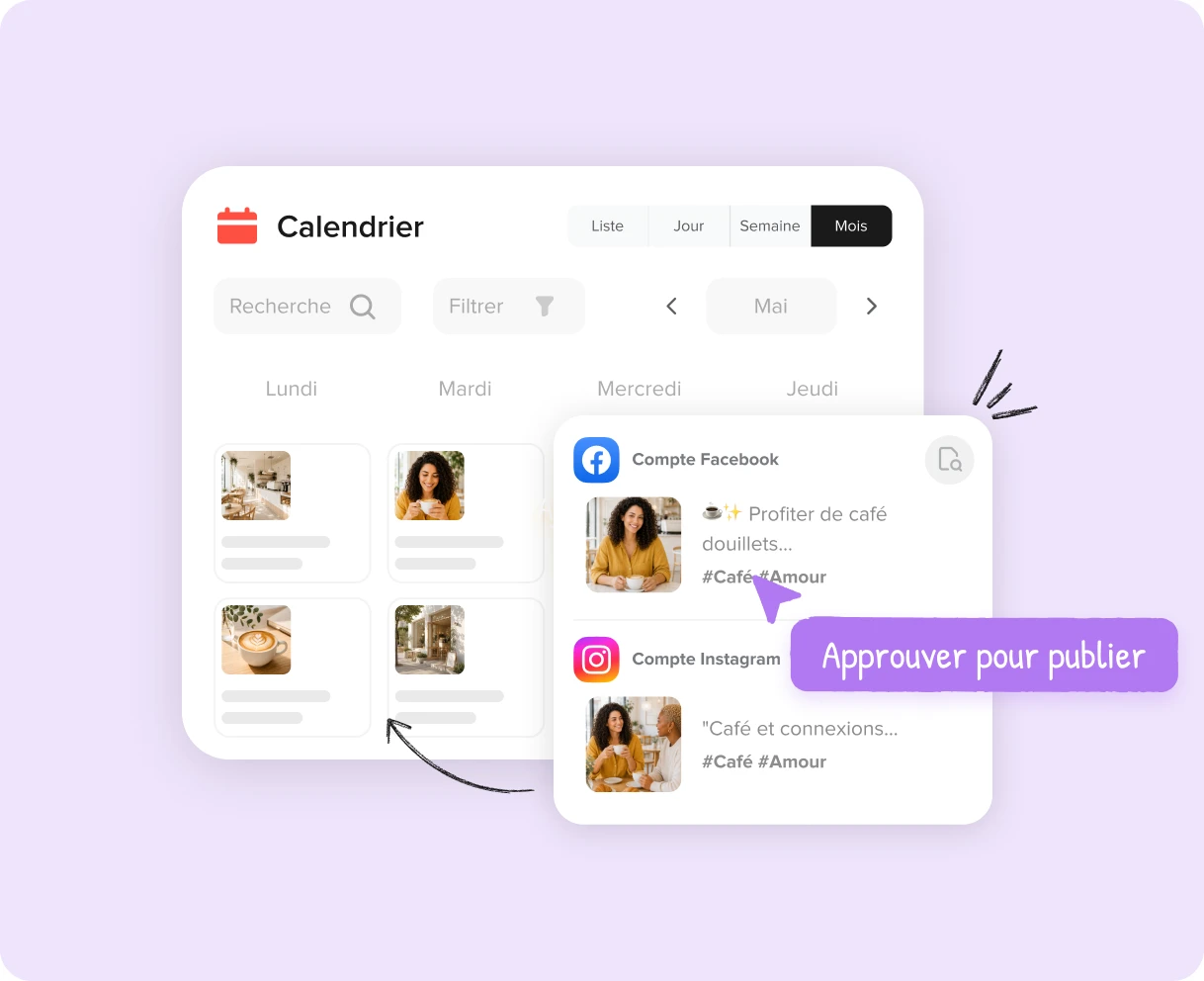 Processus d'approbation plus rapide dans SocialPilot Processus d'approbation plus rapide dans SocialPilot